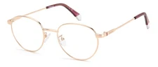 POLAROID PLD D522/G DDB GOLD COPPER 51/20/145 Unisex Eyewear Frame