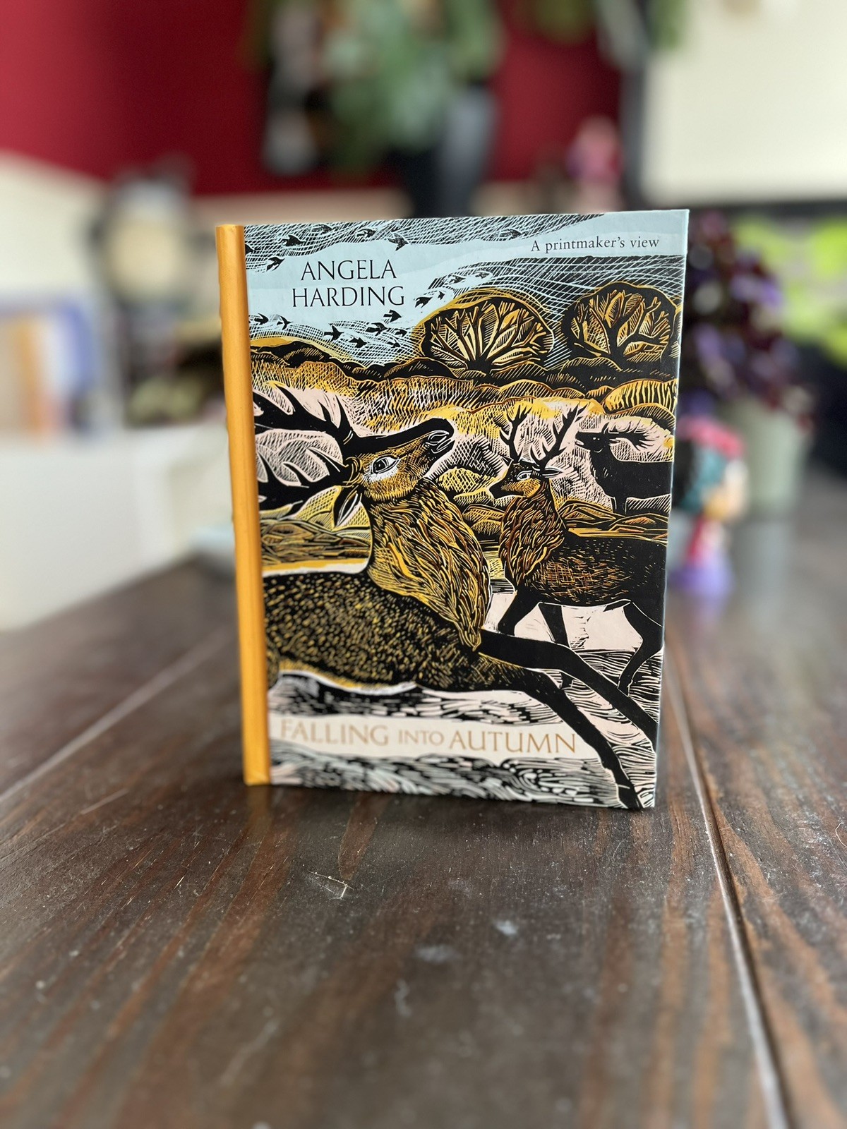 Falling into Autumn by Angela Harding Hardback - Image 2