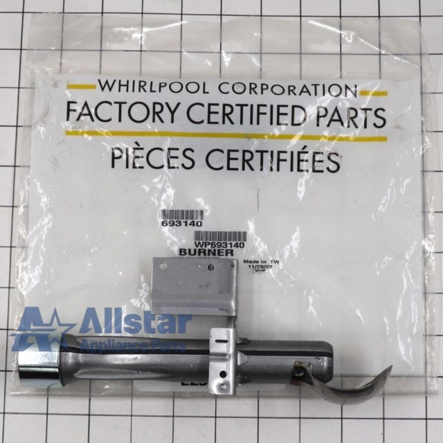 Whirlpool WP693140 Dryer Burner Tube Replacement Part-image