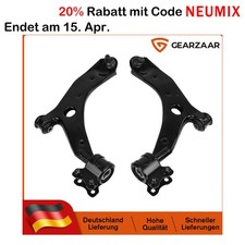 Querlenkersatz Vorne Ersatz für Mazda 3 Stufenheck BK 2x Schwarz Links Rechts
