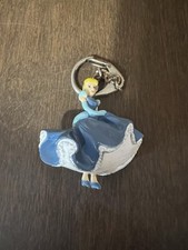 cinderella pvc keychain Blue Dress Disney Princess