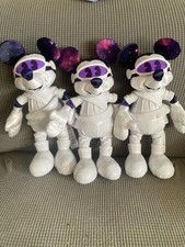 1Disney World 50th Anniversary Mickey Mouse Main Attraction Space Mountain Plush