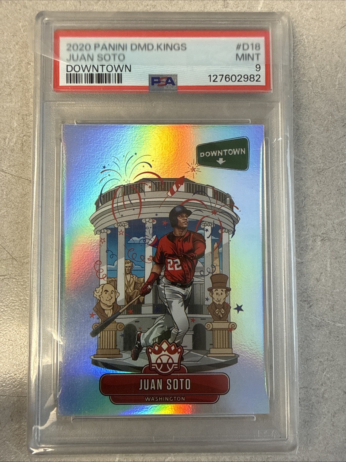 2020 Panini Diamond Kings - Downtown Juan Soto #D18