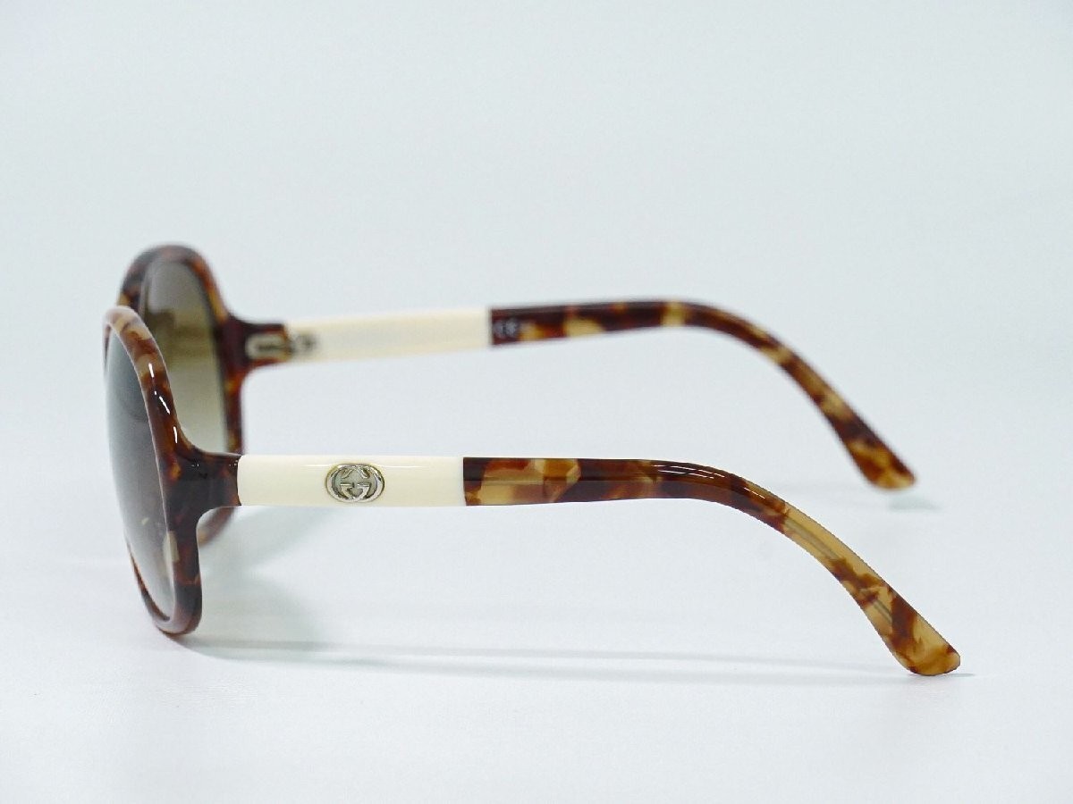 GUCCI Interlocking G Tortoiseshell Sunglasses Pla… - image 2