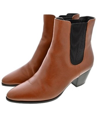 CELINE Boots BrownxBlack EU37(Approx. 23.5cm) 2200520855106