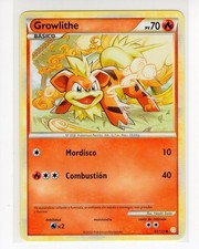 1x ~ESP~ SPANISH Growlithe 65 HGSS HeartGold Soulsilver Pokemon Card (REFWhite) on eBay