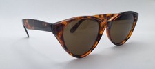 Vintage Anne Klein II For Riviera Tortoise Oval Sunglasses Frames Taiwan