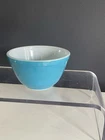 Vintage PYREX 401 Turquoise Blue Mixing Bowl 1.5 Pt 1½ Qt Nesting USA