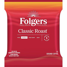 Classic Roast Medium Roast Ground Coffee, 42- 1.5 Ounce Fraction Packets, Frac P
