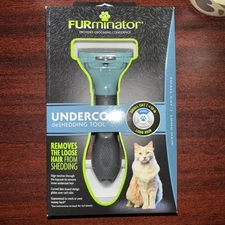 FURminator Undercoat DeShedding Tool for Small Cat, Long Hair ( 10 lbs) NEW