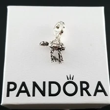 Disney Parks x Pandora STAR WARS AT-AT Walker Silver Dangle Charm s925 ALE