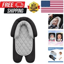 Car Seat Head Support Infant, Soft Infant Car Seat Insert, 2 in 1 Carseat Hea...