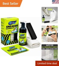 Fast Effortless Sneaker Cleaning Kit - 100ml Foam, Brush Towel Included