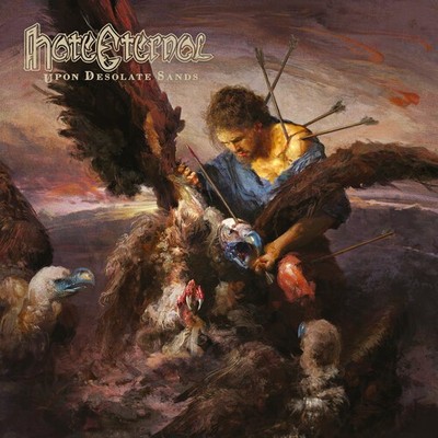 Hate Eternal - Upon Desolate Sands [New Vinyl LP] Blue, Colored Vinyl, Gatefold