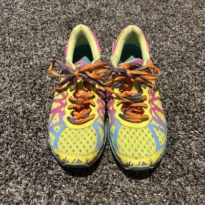 ASICS T458N Womens Size 8 Gel-Noosa Tri Shoes Triathlon swim bike run multicolor
