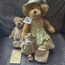 Boyds Bears  #99128V Lmtd Ed Plush w/Tags Mary E Becca Ruth 1 Duck With Stands