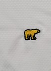 Men's XXL Jack Nicklaus White Short Sleeve Golf Polo Shirt With Yellow Bear Logo — photo 3