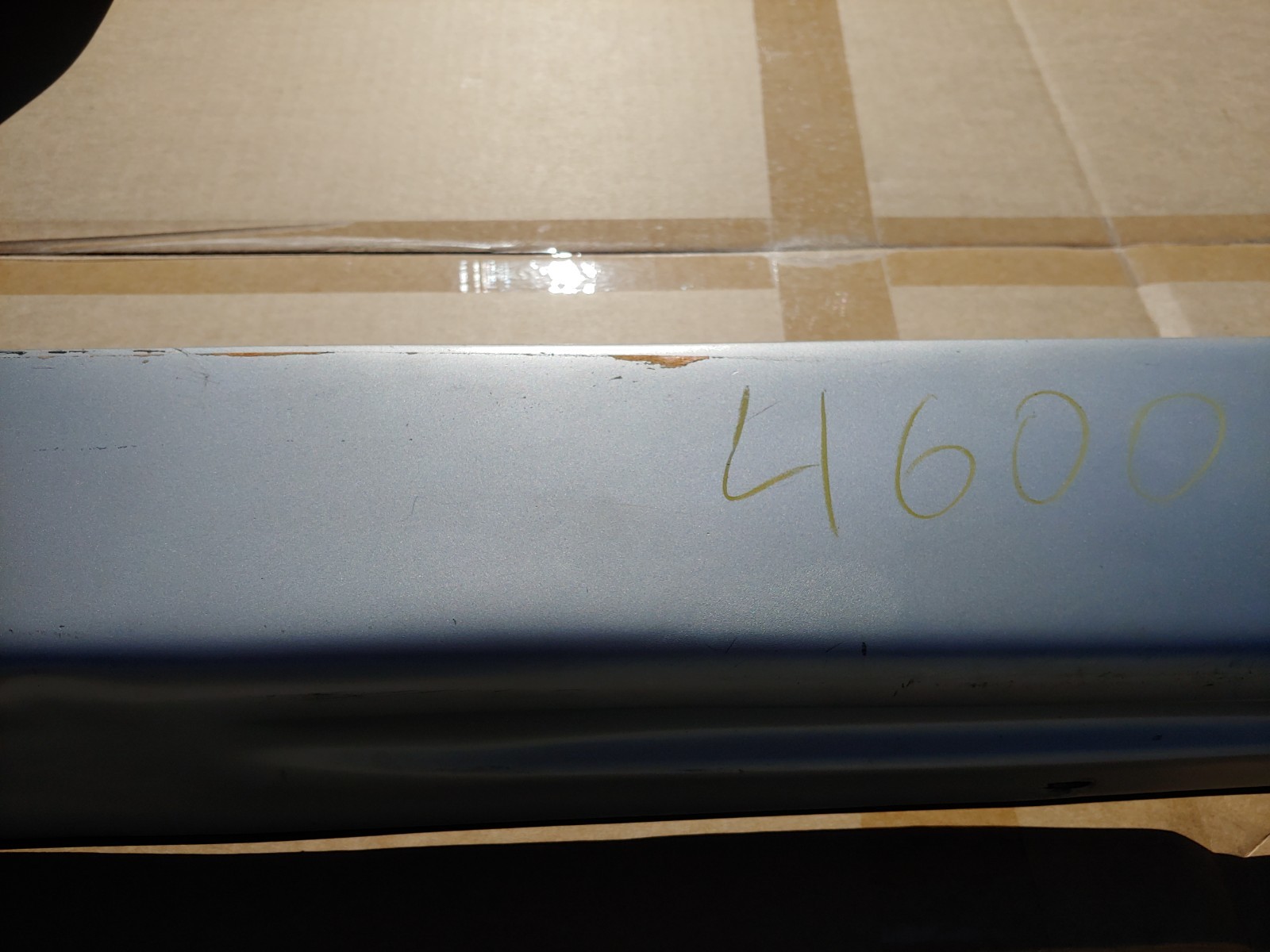 Ferrari 360 Modena OEM LH Door Panel Pocket Trim Cover Metallic Silver