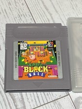 Kirby's Block Ball Nintendo Gameboy Game Clean and tested