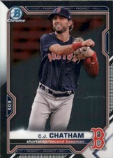 2021 Bowman Chrome Prospects #BCP113 C.J. Chatham - BB