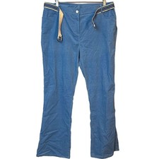 NWT VTG Lilly Pulitzer Palm Classics 5 Pocket Jeans Skye Blue Stretch Size 16