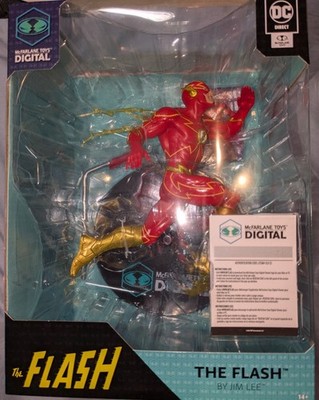McFarlane Toys Digital The Flash 8'' By Jim Lee NIB DC Comics