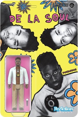 De La Soul - Super7 - De La Soul - ReAction Figures Wv1 - Kelvin Posdnuos Mercer