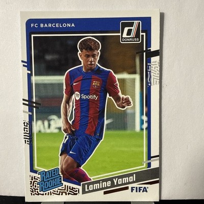 2023-24 Panini Donruss Soccer FIFA Lamine Yamal #177 RC Rated Rookie