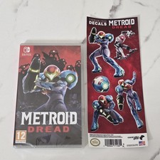 Metroid Dread for Nintendo Switch, PAL Version and Pre-order Bonus Stickers