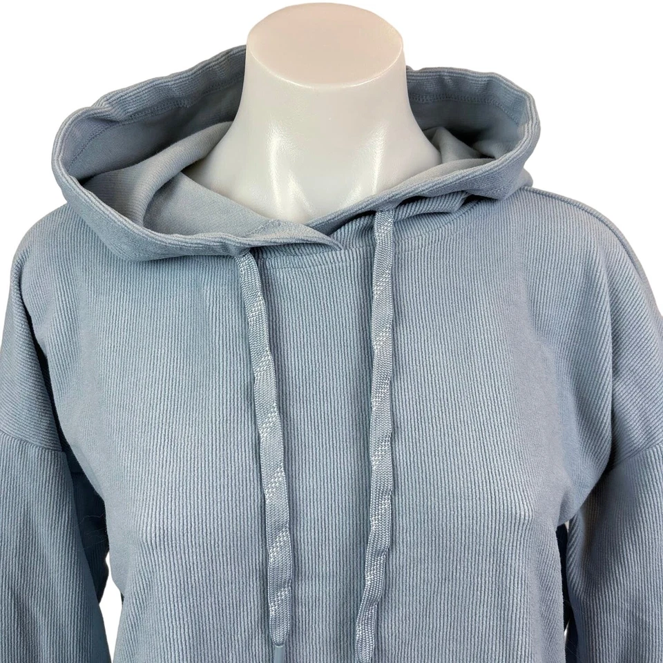Marc New York Blue Kangaroo Pocket Pullover Hoodie Hooded Sweater Sweatshirt M - Image 3 of 4