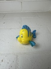 FLOUNDER Disney SIRENITA Ariel Pez PVC JUGUETE Figura Juego 1" FIGURA!