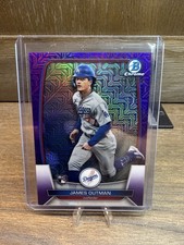 2023 Bowman Chrome M/B - James Outman - Purple 144/250 - Rookie RC