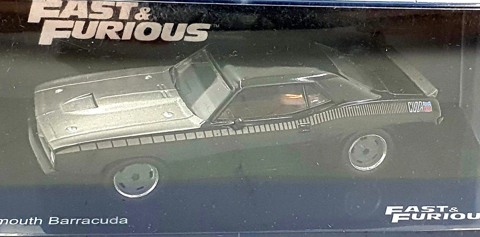 DeAgostini 1/43 Scale F220CMC032 Fast and Furious Plymouth Barracuda - Black - Image 4 of 4