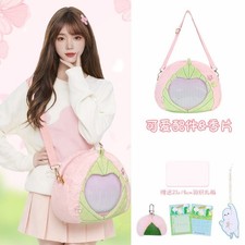 Demon Slayer Kanroji Mitsuri Satchel Ita-bag Leisure Crossbody Bag Cosplay Gifts