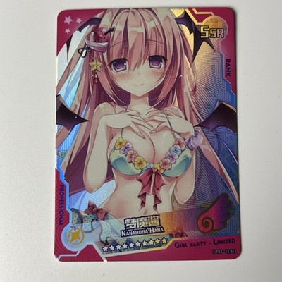 Hana Nanaroba Succubus Foil Swimsuit Goddess Waifu Card Girl Holo Doujin Anime