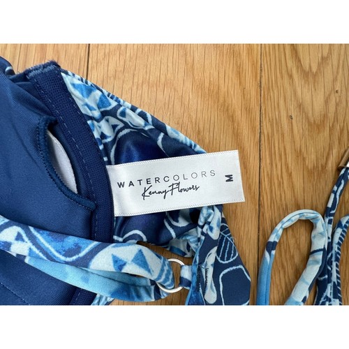 WATERCOLORS by Kenny Flowers – The Hawaii HonuUnderwire Bikini Top Size M - Picture 4 of 5