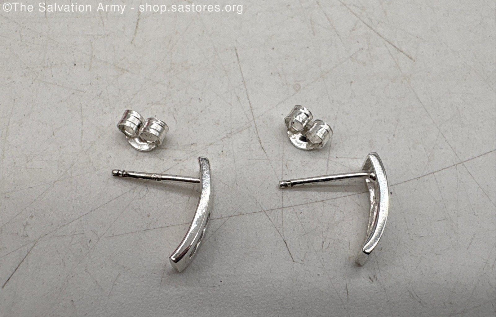 925 Sterling Silver Rectangular Bar Pendant Neckl… - image 3