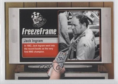 2009 Press Pass FreezeFrame Jack Ingram #FF20 HOF 0u7