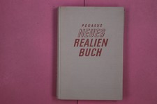 304989 Friedrich Dinsthof PEGASUS NEUES REALIENBUCH Pegasus Verlag Ein Lehr- und