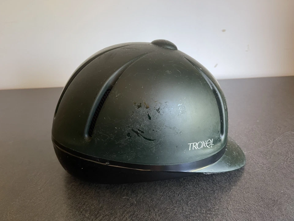 Troxel Legacy Gold Duratec - Casco de equitación - Verde cazador - Mediano - LEER Foto 4 de 4