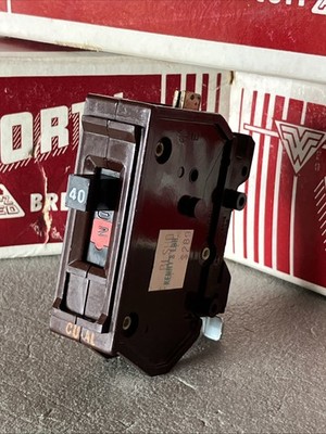 Wadsworth A40N A140 40 Amp 1 Pole 1P Type A Metal Foot  Breaker A140N NEW!