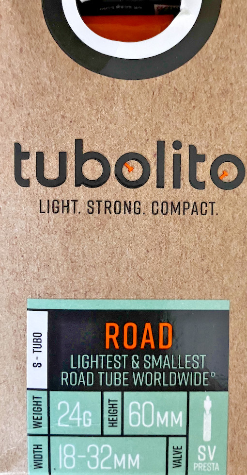 Tubolito S-Tubo Road TPU Innertube Bike 700c/29"" 18-28mm 60mm SV Presta LIGHTEST
