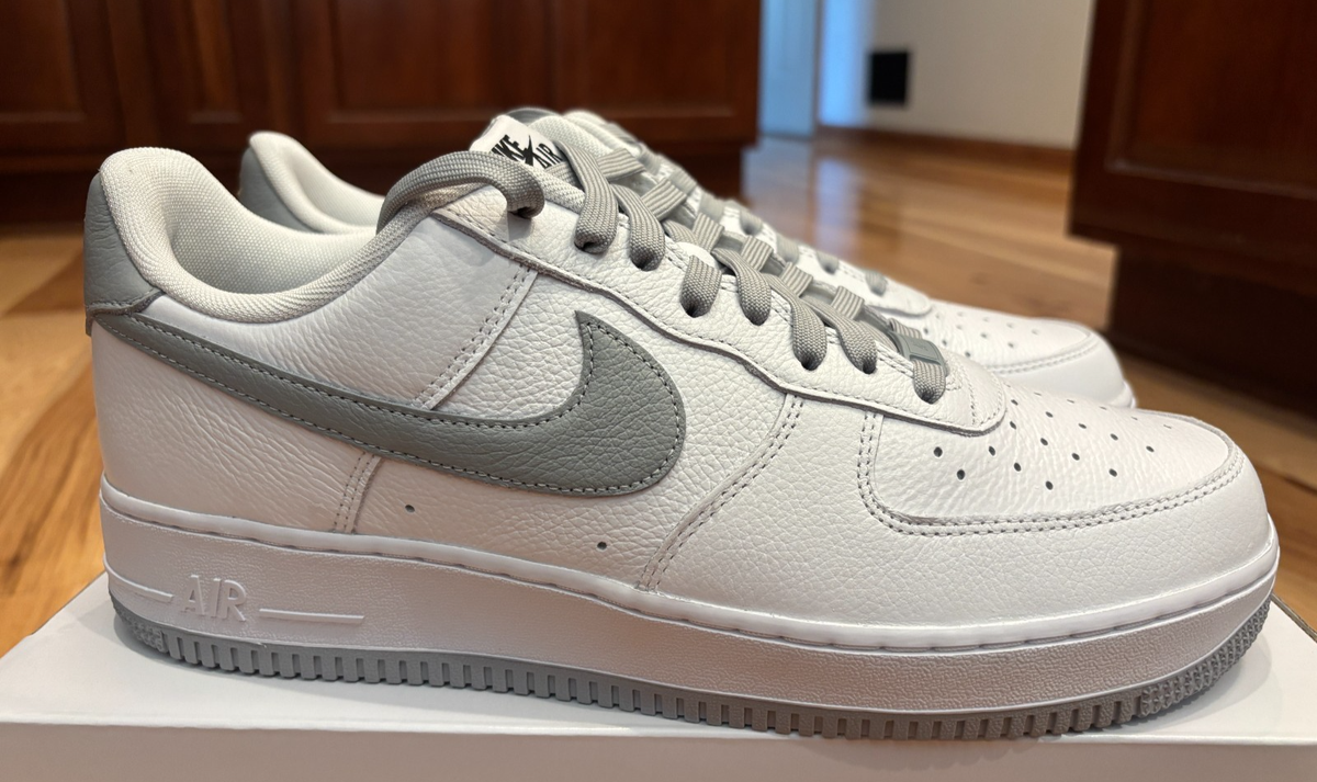 Nike By You Air Force 1 Low White Grey HF0659 900 Men's Size 12 | eBay