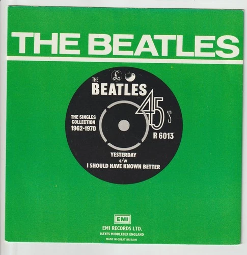 Beatles Collection 7" Single: Yesterday / I Should Have Known Better: R6013