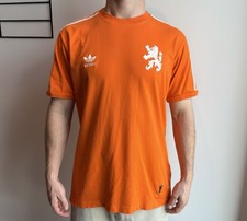 Vintage 2005 Adidas Netherlands Holland 1974 Shirt Soccer Football World Cup M