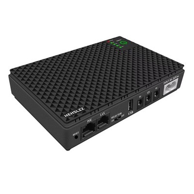 Mini UPS DC 10400mAh Battery Backup & Surge Protector 5V/9V/12V