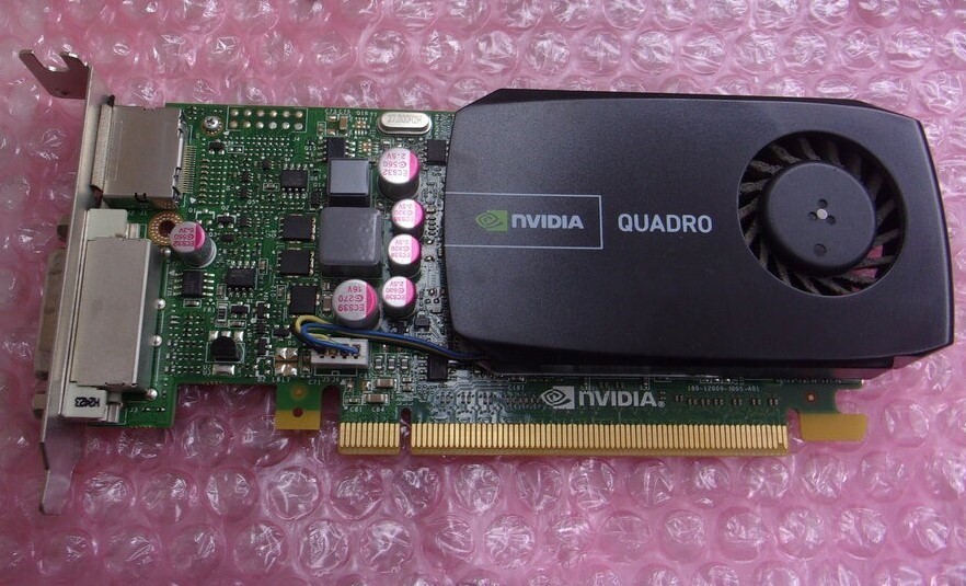 NVIDIA QUADRO 600 180-12009-1005-A01 Graphics Card PCIe 1GB Display Port DVI. Available Now for $4.88