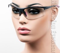 Erb Ella Gray Pink Clear Womens Safety Glasses Motorcycle Shooting Z87+ Erb Ella Gray Pink Clear Womens Safety Glasses Motorcycle Shooting Z87+