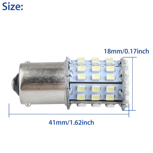 100pcs 1156 Bulb Reverse Light Led 1141 1003 7506 BA15S Bulbs Car Backup Parking - Picture 7 of 9