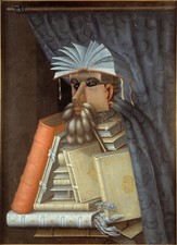 Giuseppe Arcimboldo - The Librarian Giclee Fine Art Print on Canvas Wall 36"